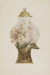 A Galle Carved, Acid-Etched and Cased Glass Flacon and Stopper with Chrysanthemum Design-Émile Gallé-Giclee Print