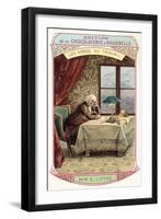 Emile Littre, French Lexicographer and Philosopher-null-Framed Giclee Print