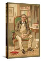Emile Littre, French Lexicographer and Philosopher-null-Stretched Canvas