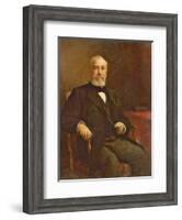 Emile Loubet (1838-1929)-Fernand Cormon-Framed Giclee Print