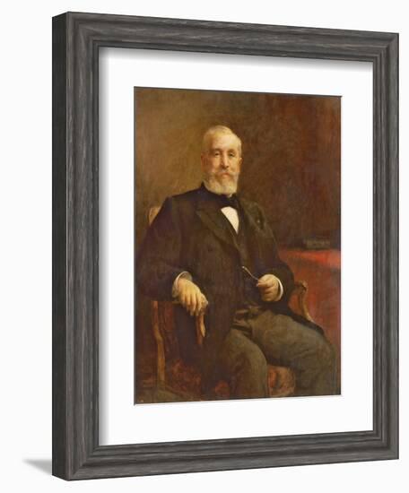 Emile Loubet (1838-1929)-Fernand Cormon-Framed Giclee Print