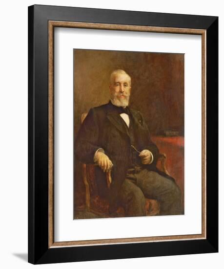 Emile Loubet (1838-1929)-Fernand Cormon-Framed Giclee Print