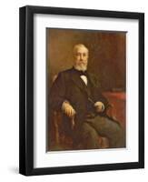 Emile Loubet (1838-1929)-Fernand Cormon-Framed Giclee Print