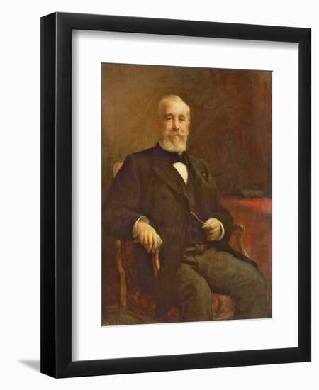 Emile Loubet (1838-1929)-Fernand Cormon-Framed Giclee Print