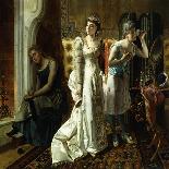 Cinderella and Her Wicked Sisters, 1892 (Oil on Canvas)-Emile Meyer-Giclee Print