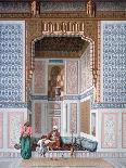 Main Hall of El Bordeyny Mosque (17th Century) in Cairo-Emile Prisse d'Avennes-Giclee Print