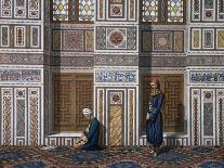 Mihrab of Mosque of Mohammed-Ben-Qalaum (14th Century) in Cairo-Emile Prisse d'Avennes-Giclee Print