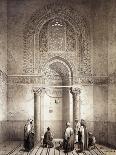 Main Courtyard of Al-Azhar Mosque (10th Century) in Cairo-Emile Prisse d'Avennes-Giclee Print