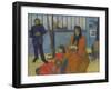 Emile Schuffenecker's Studio, 1889-Paul Gauguin-Framed Giclee Print