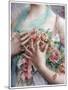 Emile Vernon - the Rose Girl-Vintage Lavoie-Mounted Giclee Print