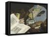 Emile Zola (1840-1902), écrivain-Edouard Manet-Framed Stretched Canvas