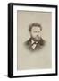 Emile Zola (1840-1902), écrivain-Jacques J.B. Edouard Gatel-Framed Giclee Print