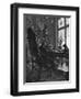 Emile Zola at Work-null-Framed Art Print