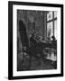 Emile Zola at Work-null-Framed Art Print
