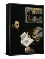 Emile Zola, c.1868-Edouard Manet-Framed Stretched Canvas