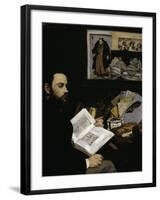 Emile Zola, c.1868-Edouard Manet-Framed Giclee Print