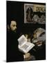 Emile Zola, c.1868-Edouard Manet-Mounted Giclee Print