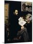 Emile Zola, c.1868-Edouard Manet-Mounted Giclee Print