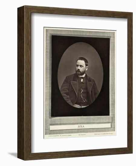 Emile Zola-null-Framed Art Print