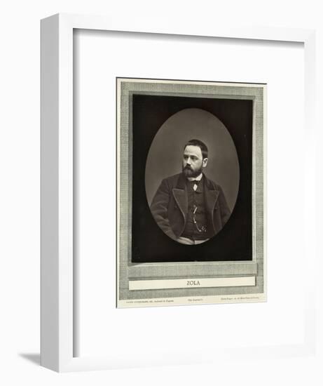 Emile Zola-null-Framed Art Print