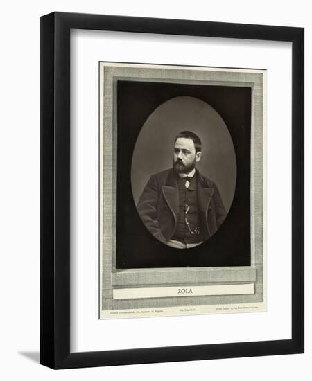 Emile Zola-null-Framed Art Print