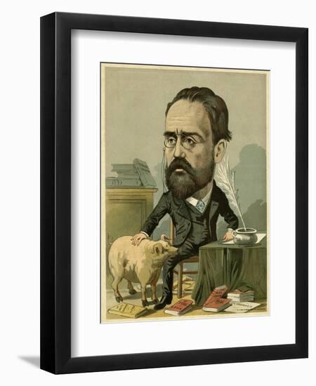 Emile Zola-null-Framed Art Print