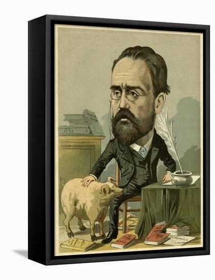 Emile Zola-null-Framed Stretched Canvas