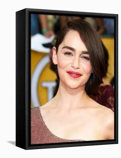 Emilia Clarke-null-Framed Stretched Canvas