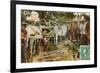 Emiliano Zapata and Followers, Cuernavaca, Mexico-null-Framed Premium Giclee Print