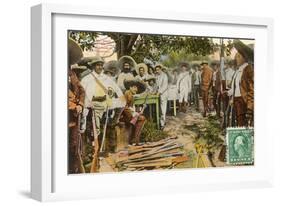 Emiliano Zapata and Followers, Cuernavaca, Mexico-null-Framed Art Print