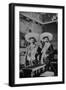 Emiliano Zapata and His Brother Eufemio in the Hall of Ambassadors, National Palace, Mexico City-null-Framed Photographic Print