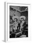 Emiliano Zapata and His Brother Eufemio in the Hall of Ambassadors, National Palace, Mexico City-null-Framed Photographic Print