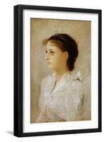 Emilie Floge, 1891-Gustav Klimt-Framed Giclee Print