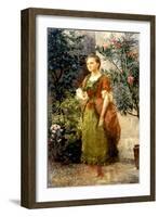 Emilie Floge, C.1892-Gustav Klimt-Framed Giclee Print