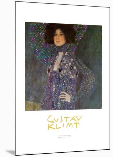 Emilie Floge, c.1902-Gustav Klimt-Mounted Art Print