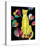 Savane Cheetah - Noir-Emilie Ramon-Giclee Print