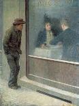 Reflections of a Hungry Man or Social Contrasts, 1893-Emilio Longoni-Giclee Print