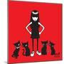 Emily and Posse-Emily the Strange-Mounted Premium Giclee Print