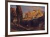 Emily and Valancourt at the Chateau Le Blanc: Lady Foix Hears from Dr Foix, Mysteries of Udulpho-Samuel Palmer-Framed Giclee Print