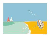 Summer Bay III-Emily Burningham-Mounted Giclee Print