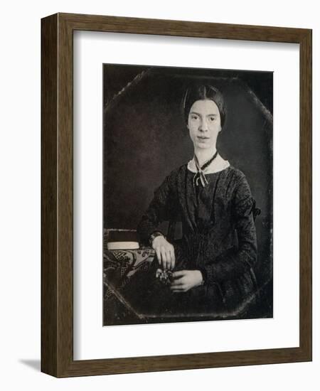 Emily Dickinson, American Poet-Science Source-Framed Giclee Print