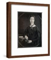 Emily Dickinson, American Poet-Science Source-Framed Giclee Print