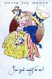 Let's Pull Together-Votes For Women-Emily Hall-Chamberlin-Mounted Art Print