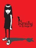 Cat On Skull-Emily the Strange-Poster