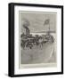 Emin Pasha and His Followers on Board the Steamer Khedive Crossing the Albert Nyanza to Join Mr Sta-Joseph Nash-Framed Giclee Print