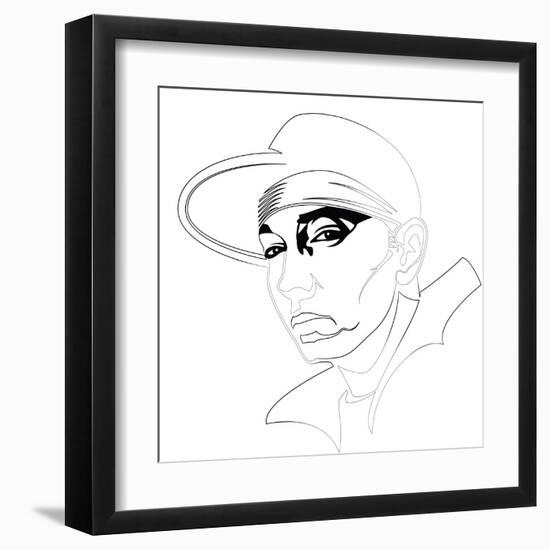Eminem-Logan Huxley-Framed Art Print