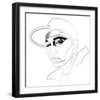 Eminem-Logan Huxley-Framed Art Print