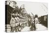 Emir Faisal at Lydda Station, Palestine, with Sir Herbert Samuel, 1920-English Photographer-Stretched Canvas