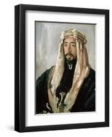 Emir Feisal (1883-1933), 1919-Augustus Edwin John-Framed Premium Giclee Print