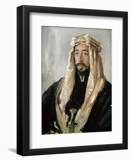 Emir Feisal (1883-1933), 1919-Augustus Edwin John-Framed Premium Giclee Print
